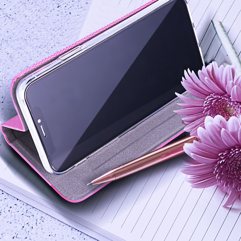 SENSITIVE Book case for SAMSUNG S25 Plus light pink