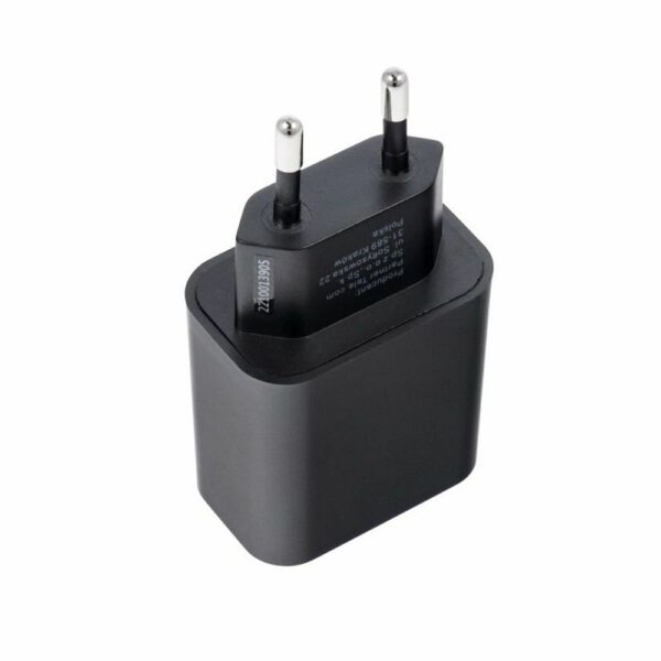BLUE STAR travel charger Type C + cable Type C to Lightning PD QC4.0 3A 20W TFB-TC-20WPD black