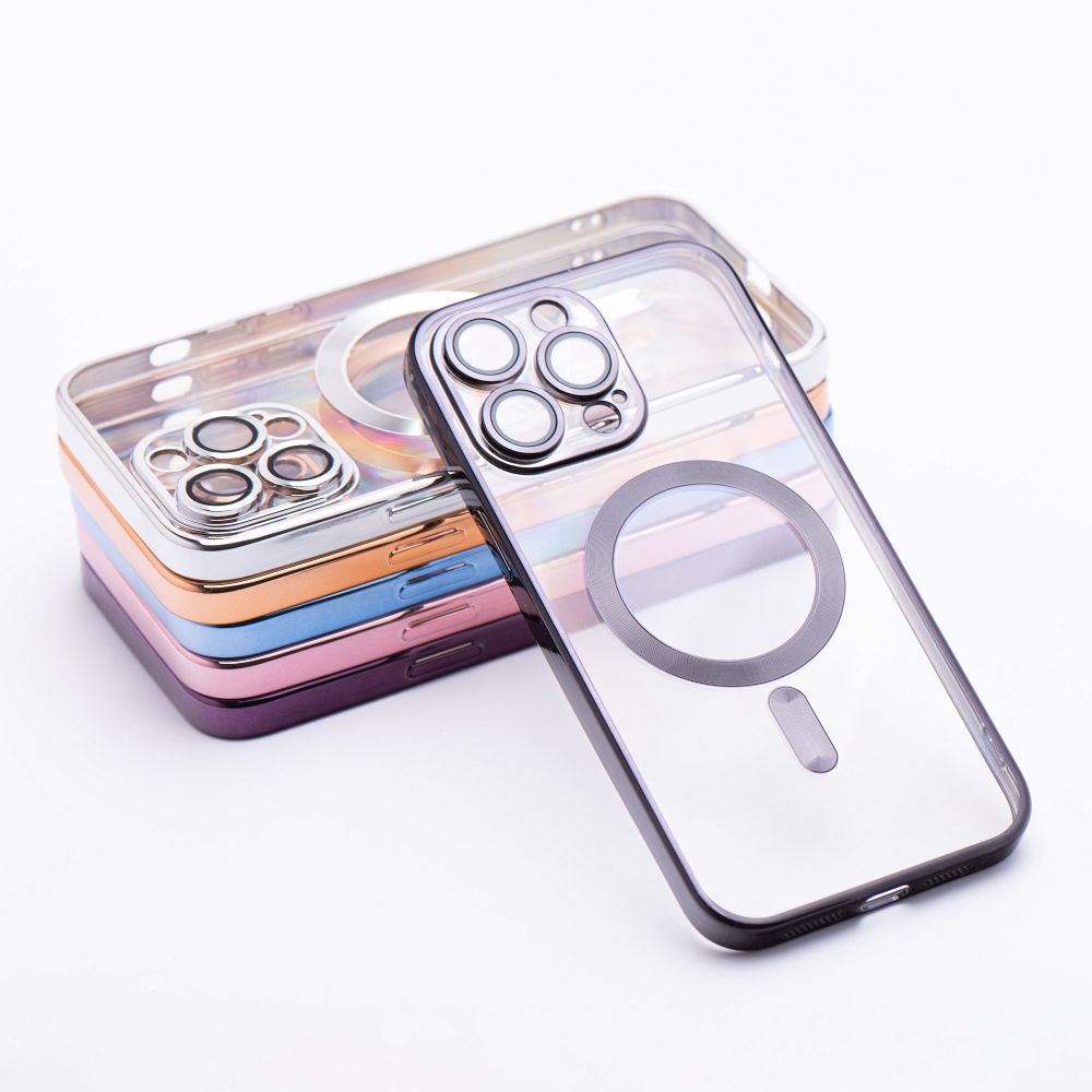 ELECTRO MAG COVER case compatible with MagSafe for SAMSUNG A56 black