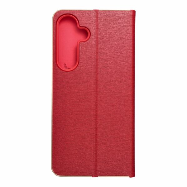 LUNA Book Gold for SAMSUNG S25 Plus red