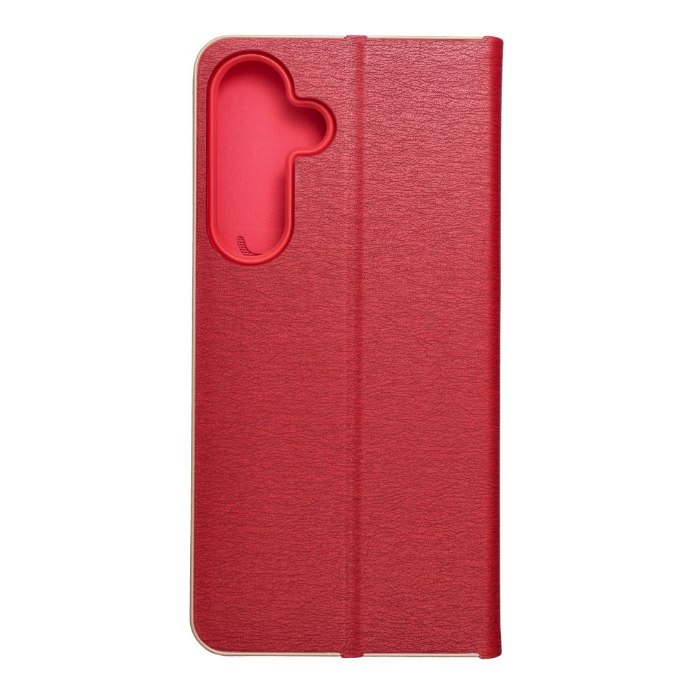 ac9639e9b4a59ca6fcf8bd38b36b5be3 LUNA Book Gold for SAMSUNG S25 Plus red