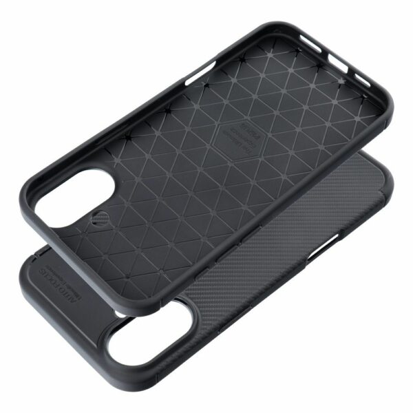 Case CARBON PREMIUM for IPHONE 16 Plus black
