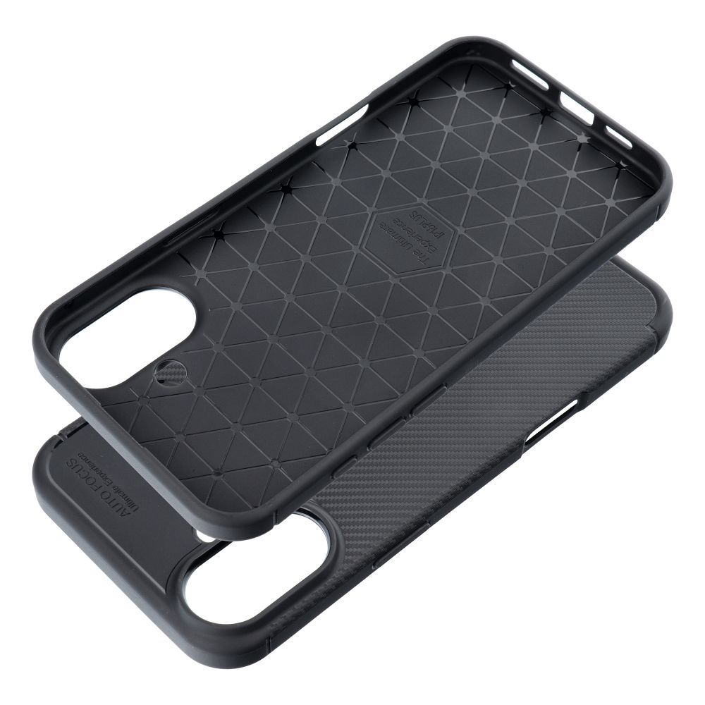 Case CARBON PREMIUM for IPHONE 16 Plus black