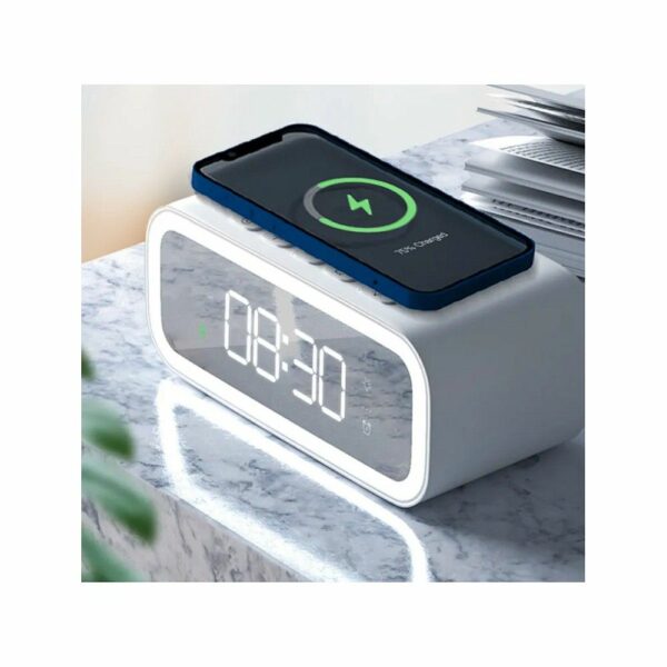WiWU - Wireless Charger 15W with alarm clock Wi-C006 Power Air 5in1