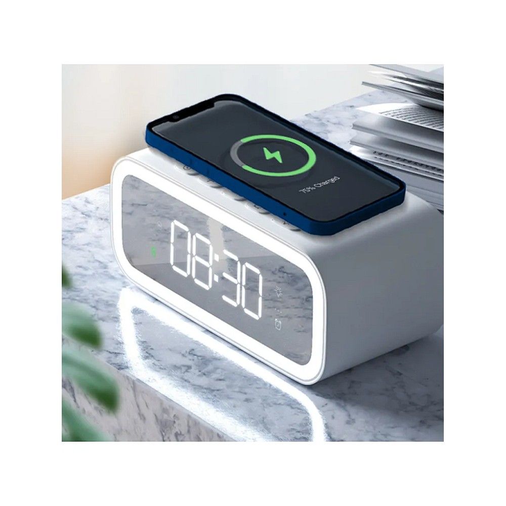 WiWU - Wireless Charger 15W with alarm clock Wi-C006 Power Air 5in1