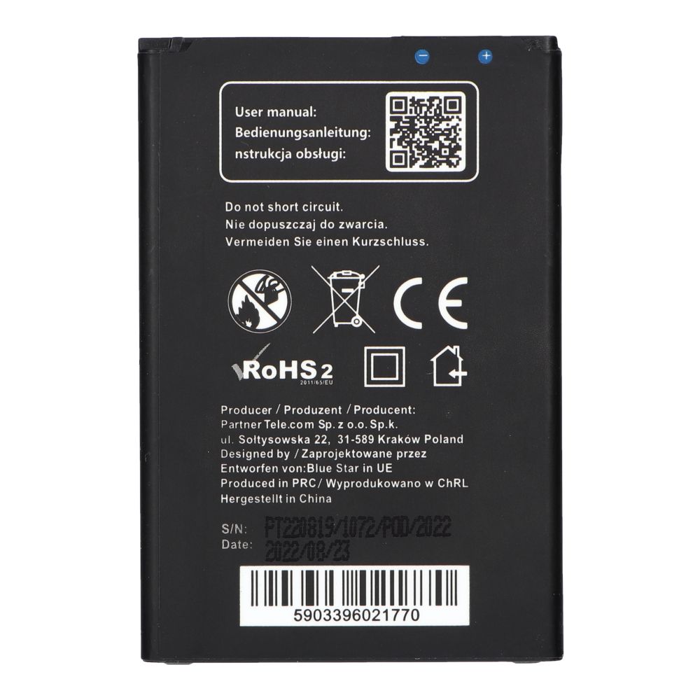 acf442bf67a81462bbe79e054e68a4f6 BLUE STAR PREMIUM battery for LG K8 (2018) 2800 mAh