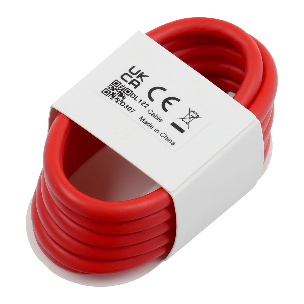 OPPO original cable Type C to Type C 10A DL122 1 m red bulk