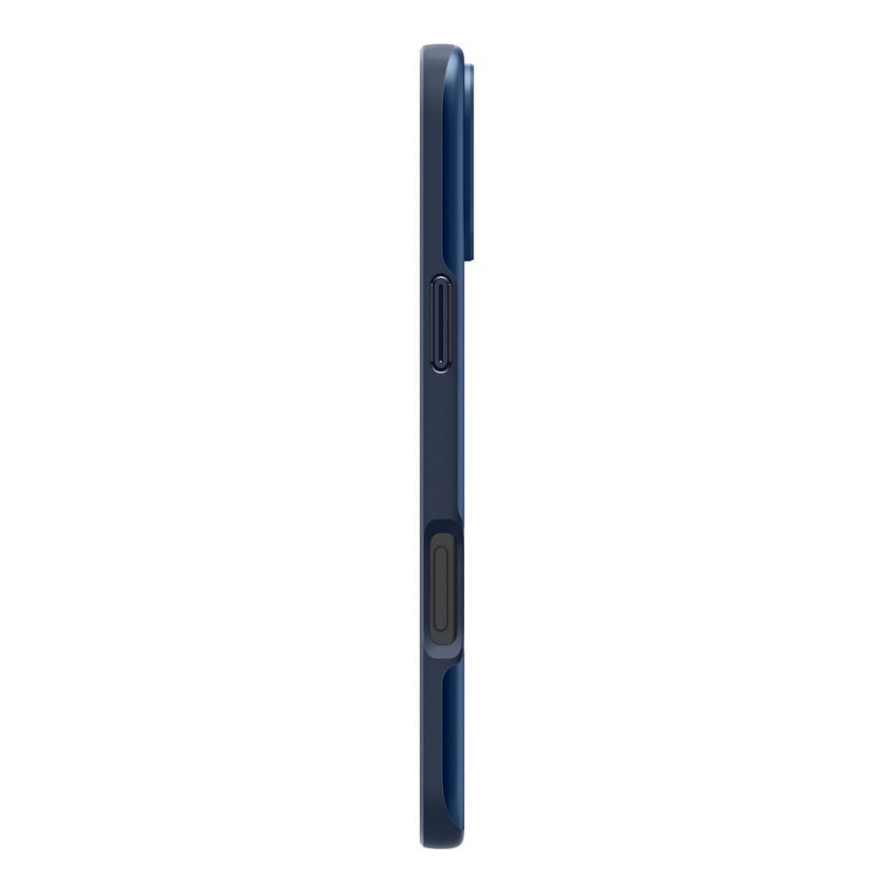 SPIGEN case THIN FIT MAG compatible with MagSafe for IPHONE 16 navy blue
