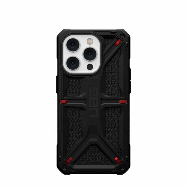 UAG Urban Armor Gear case MONARCH compatible with MagSafe for IPHONE 13 / 14 kevlar black