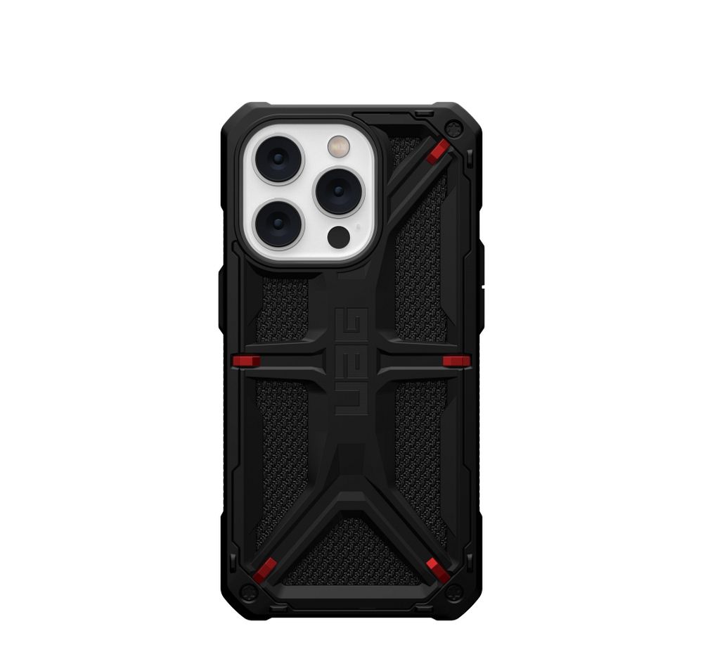 UAG Urban Armor Gear case MONARCH compatible with MagSafe for IPHONE 13 / 14 kevlar black