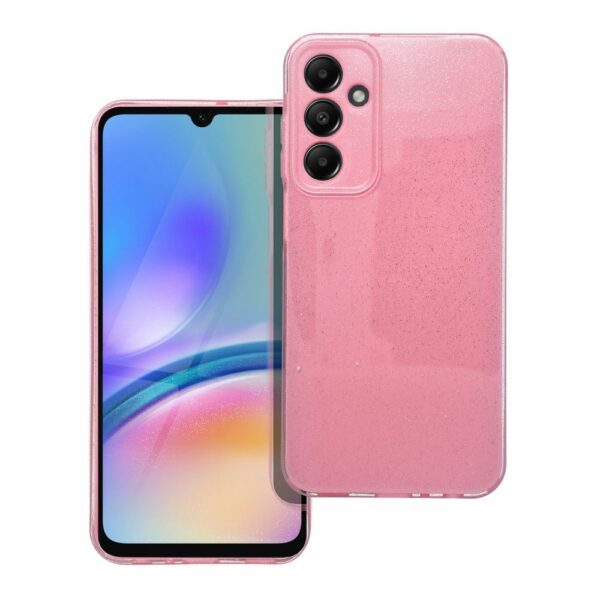 CLEAR CASE 2 mm BLINK for SAMSUNG A25 5G pink