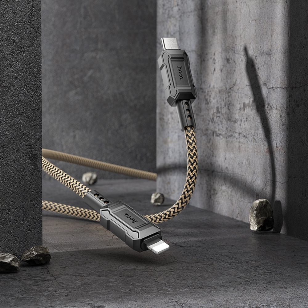 HOCO cable Type C to Lightning PD 2,4A 20W X94 1 m gold