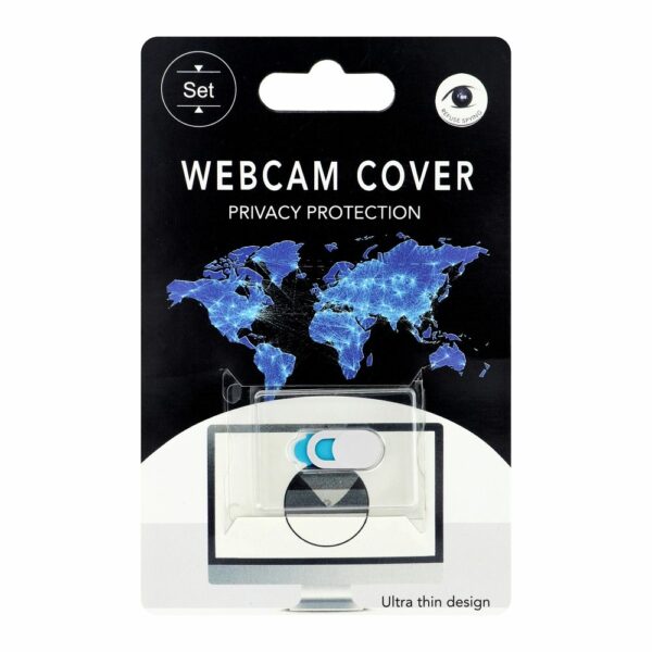 Camera cover for laptops, tablets white (1 pcs)
