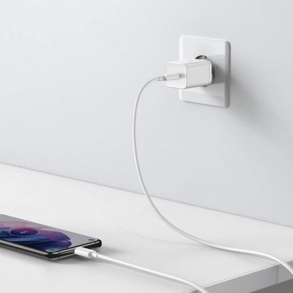 BASEUS charger Type C PD QC3.0 3A 25W CCSP020102/CCCJG25CE white