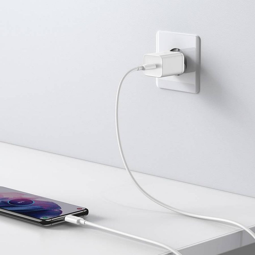 BASEUS charger Type C PD QC3.0 3A 25W CCSP020102/CCCJG25CE white
