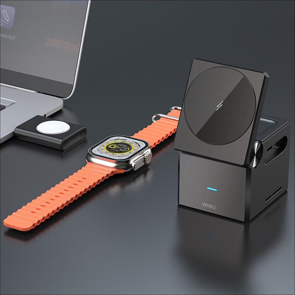 WiWU - Foldable Wireless Charger 3in1 Wi-W030 15W