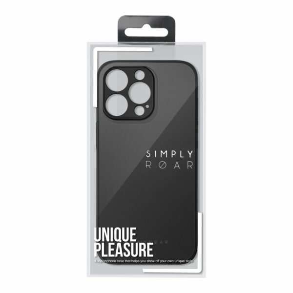 ROAR case MATTE GLASS for IPHONE 14 Plus black