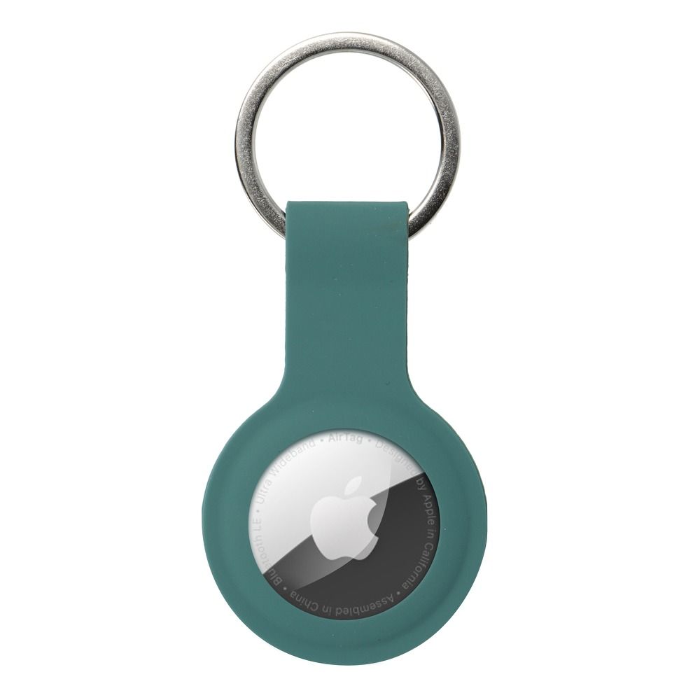 SILICONE locator holder for AIRTAG / FORCELL F-TAG green