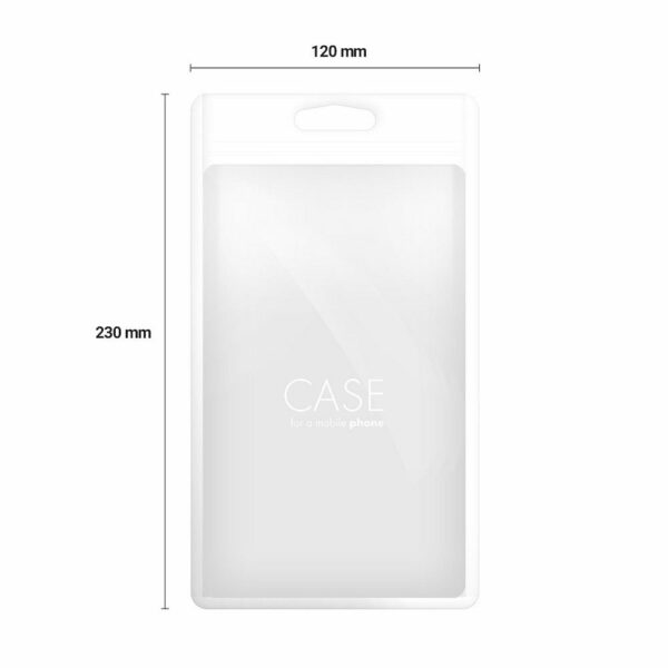 Universal Zipper Polybag WHITE (230x120mm)