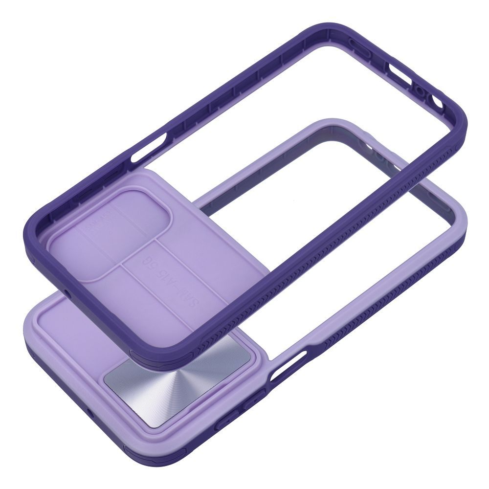 SLIDER case for SAMSUNG A15 purple