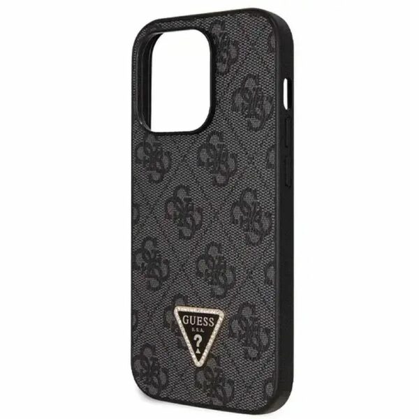 GUESS case for IPHONE 14 Pro Max GUHCP14XP4TDSCPK (Metal Logo Starss Crossbody) black