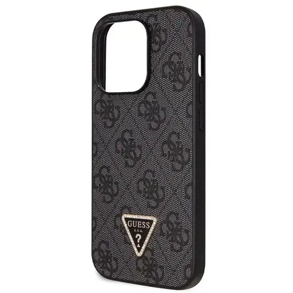 GUESS case for IPHONE 14 Pro Max GUHCP14XP4TDSCPK (Metal Logo Starss Crossbody) black