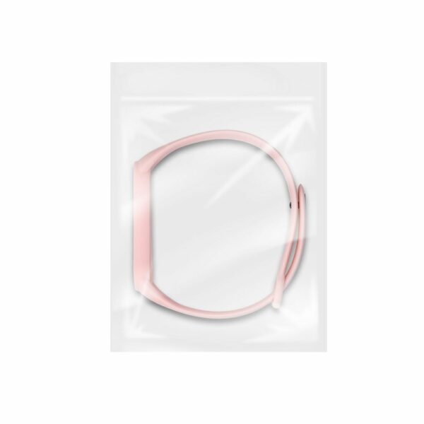 Silicone strap for XIAOMI Mi Band 5 / 6 / 7 pink (06)