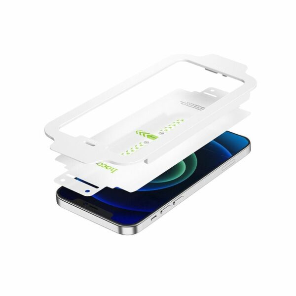 HOCO tempered film set alumina Easy Stick HD FULL GLUE do Iphone 12 Pro Max ( 2 PCS ) A22