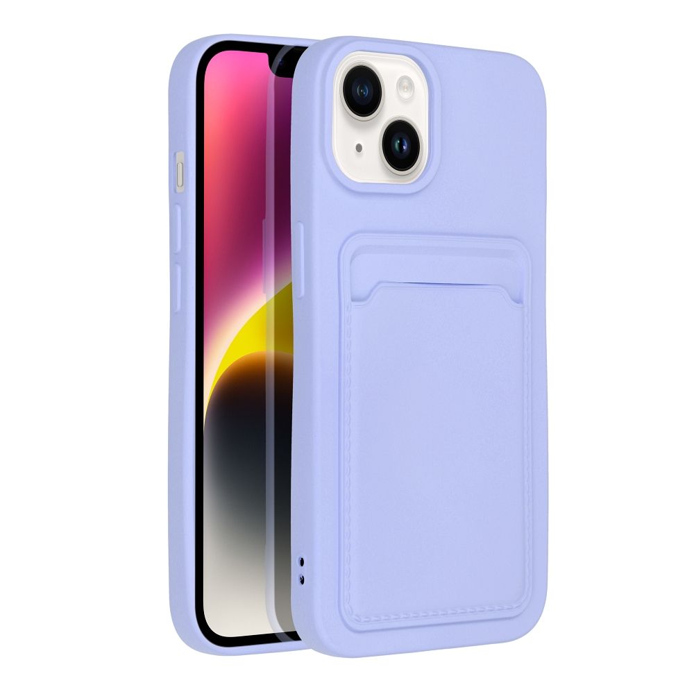 CARD case for IPHONE 14 violet