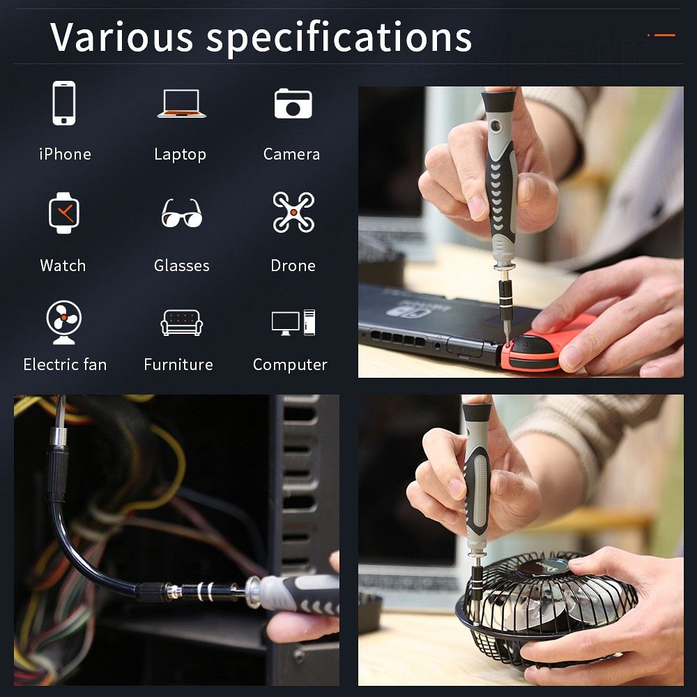 UF-TOOLS - Screwdriver Precision Set 130in1
