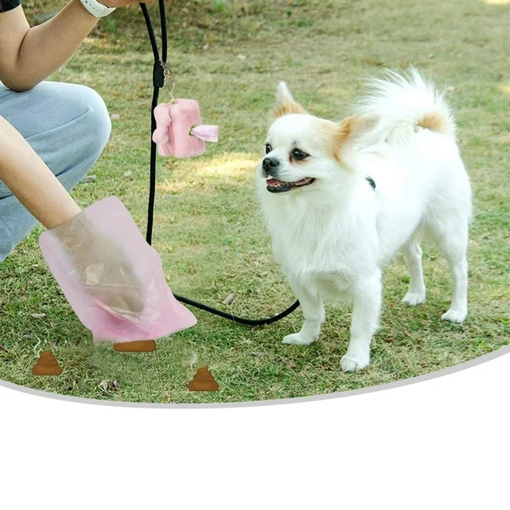 af786c25c8bfb28287d0c3a4b6686c90 Plastic bags for dog excrement STRONG 8 rolls 120 pcs RC-K-778 pink