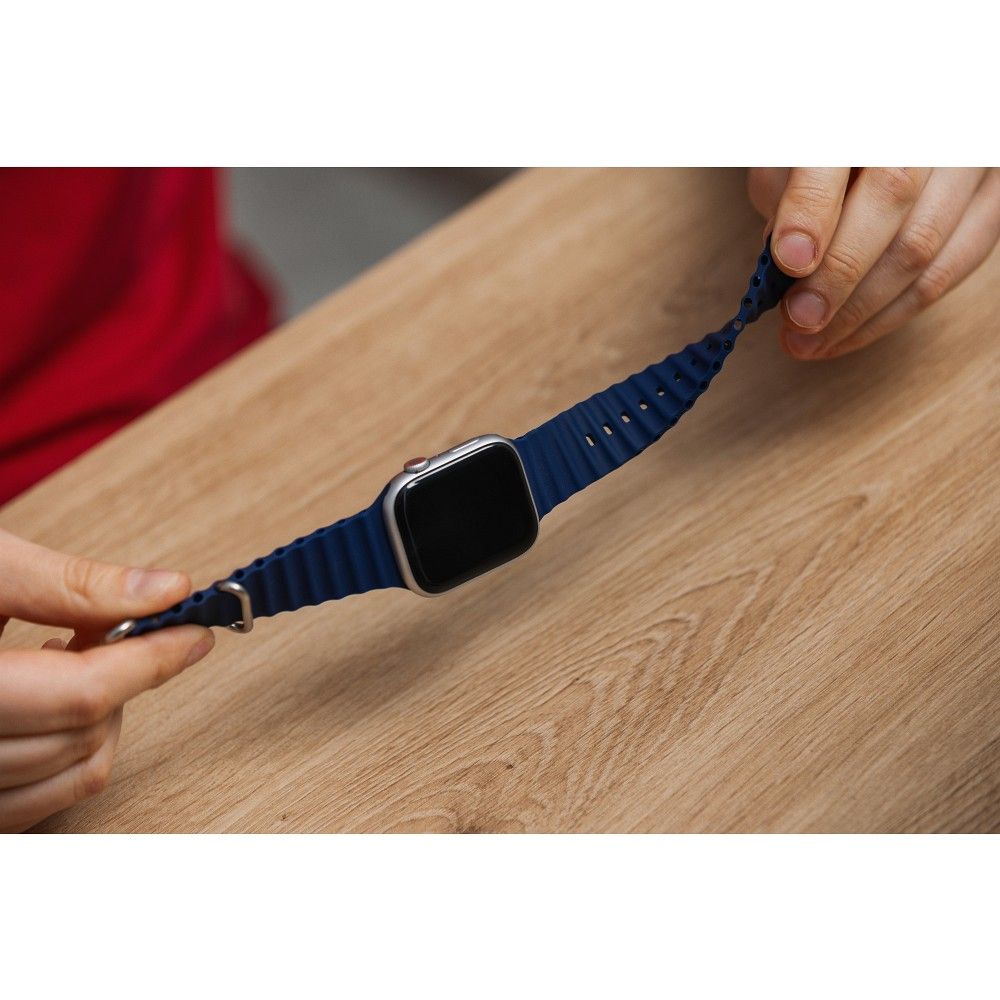 FORCELL F-DESIGN FA12 strap for APPLE Watch 42 / 44 / 45 / 49 mm blue