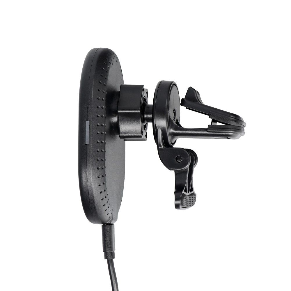 Magnetic car holder for air vent with wilress charging compatible with MagSafe 15W D8 black