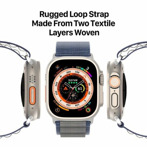 DUX DUCIS strap GS nylon for Apple Watch 42 / 44 / 45 / 49 mm blue
