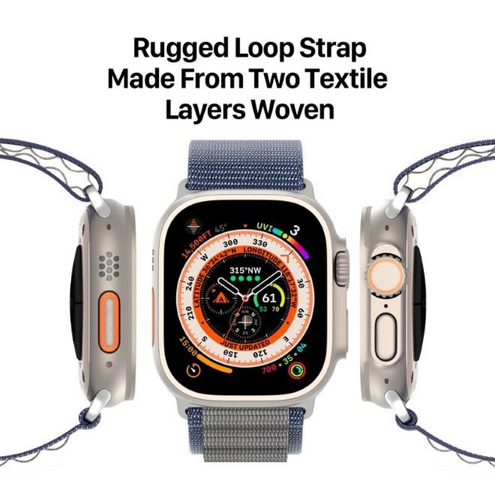 DUX DUCIS strap GS nylon for Apple Watch 42 / 44 / 45 / 49 mm blue