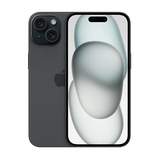 appi15_128bde Apple iPhone 15 128GB - Black
