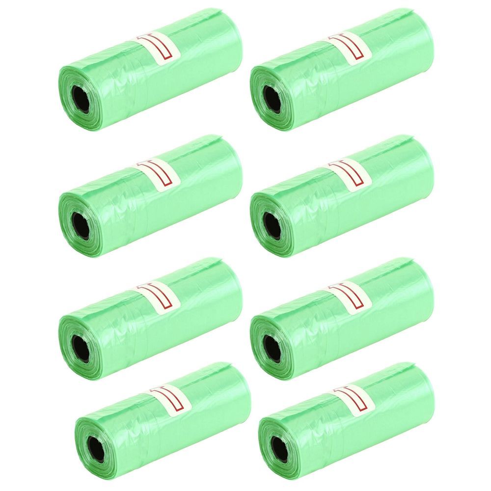 b0c1886b6140deb567ad843a30740ef5 Plastic bags for dog excrement STRONG 8 rolls 120 pcs RC-K-777 green