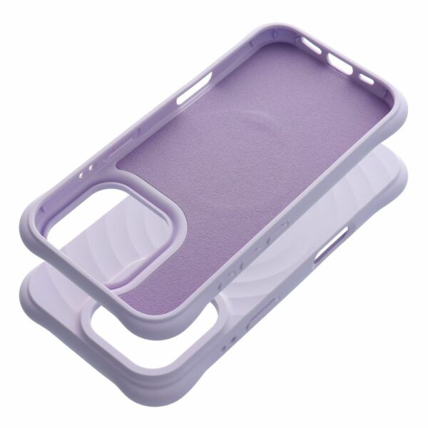 Silicone Zephyr Mag Cover compatible with MagSafe do IPHONE 16 PRO lilac