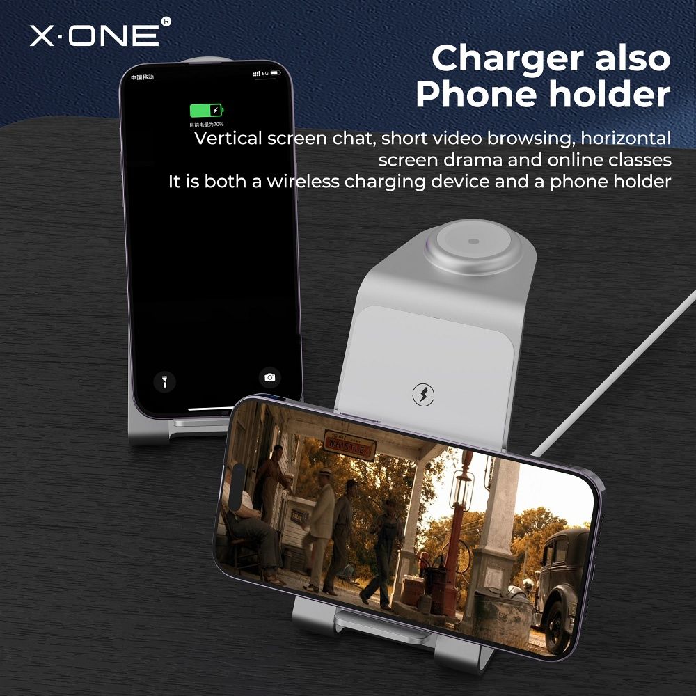 Wireless Charger Stand X-ONE 3in1 22W