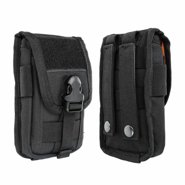 TRAVEL universal holster for belt / backpack black