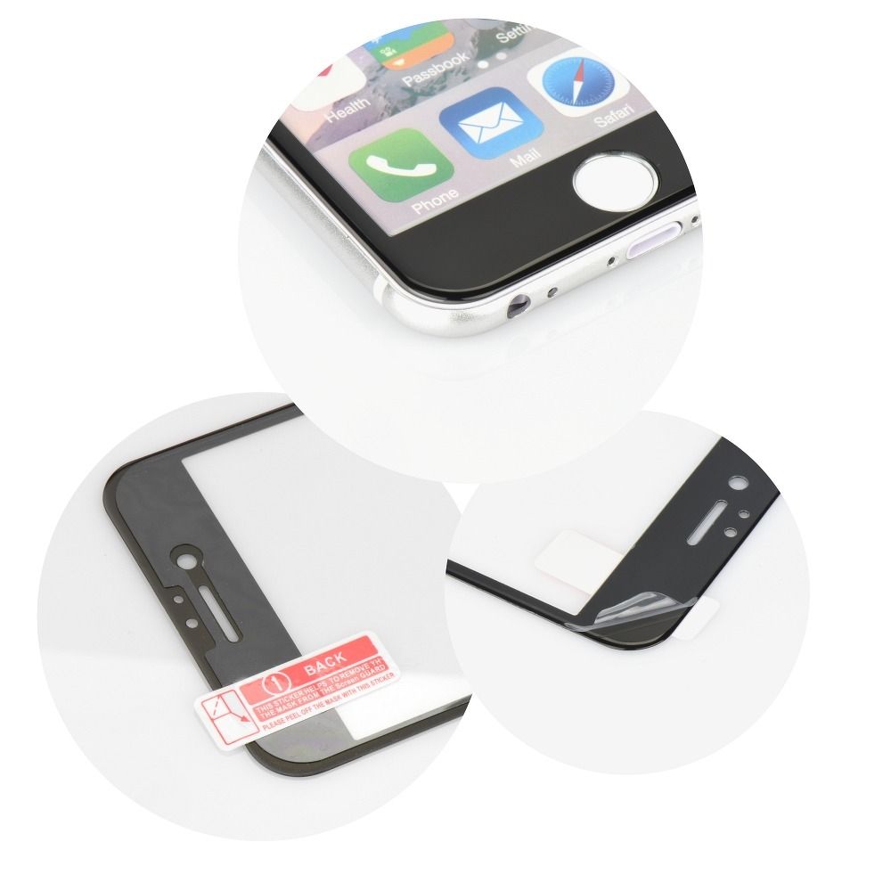 5D Full Glue Tempered Glass - for Iphone 7 / 8 4,7" Transparent