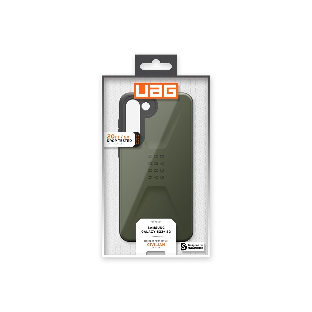 UAG Urban Armor Gear case CIVILIAN for SAMSUNG S23 Plus 5G olive