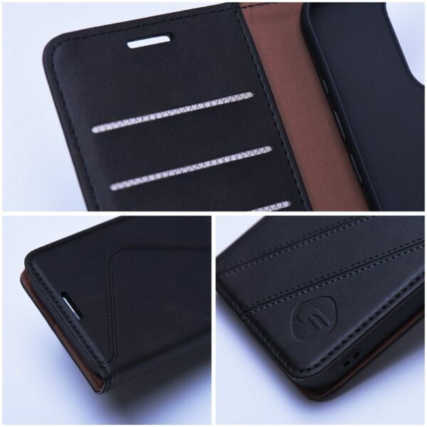 FORCELL F-PROTECT RFID Blocker book case for XIAOMI Redmi Note 14 Pro black