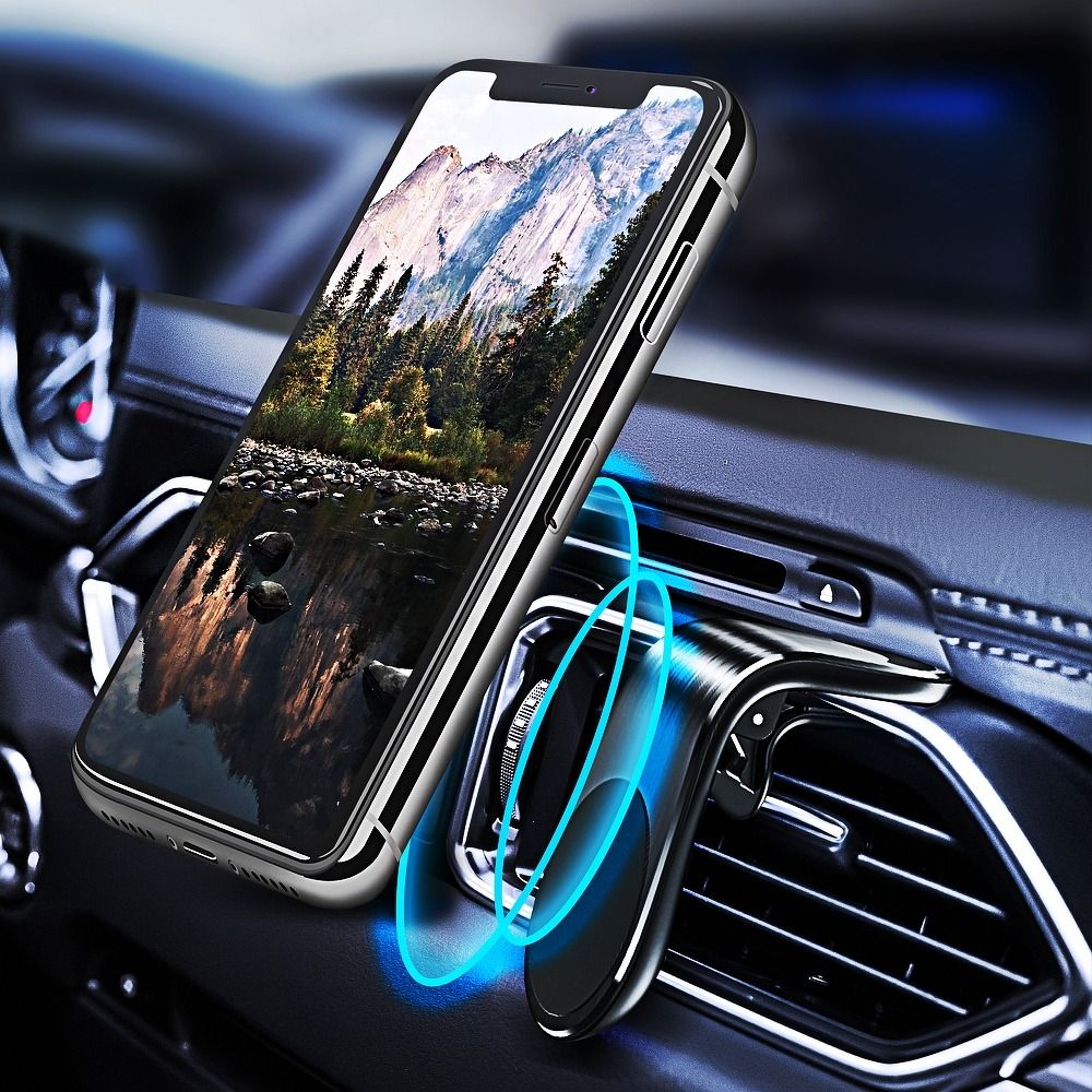 b17eae3d7c7c205ccdd707783f92aca9 Car holder for air vent AIR OUTLET black