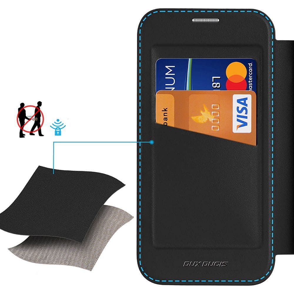 DUX DUCIS wallet case SKIN X PRO compatible with MagSafe for SAMSUNG A36/A56 5G black