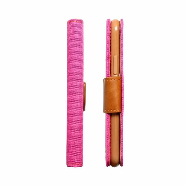 CANVAS Book case for SAMSUNG A15 4G / A15 5G pink