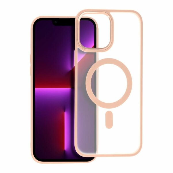 MATTE MAG COVER case compatible with MagSafe for IPHONE 13 Pro pink