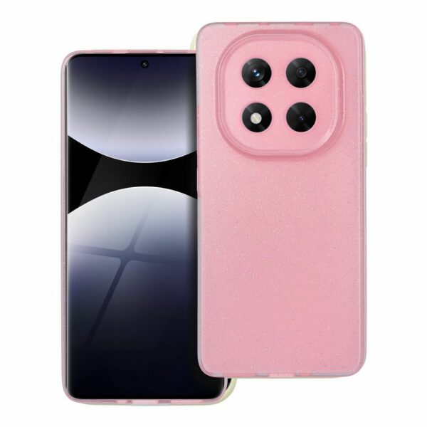 CLEAR CASE 2 mm BLINK for XIAOMI Redmi NOTE 14 Pro 5G / 14 Pro Plus 5G pink