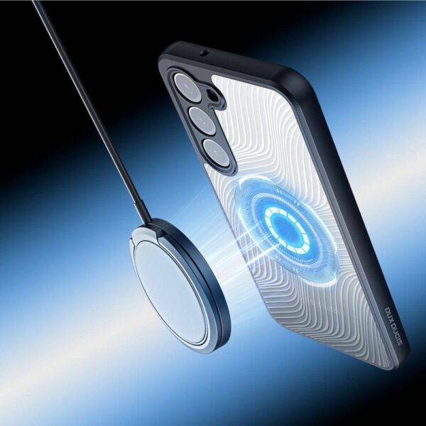 DUX DUCIS case AIMO MAG compatible with MagSafe for SAMSUNG S23 black