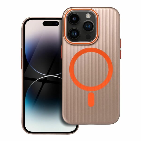 Case SIMPLY compatible with MagSafe for IPHONE 14 Pro titanium desert